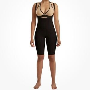 Marena Recovery Compression Girdle SFBHS2 Black High Back Short Length Sz M NEW